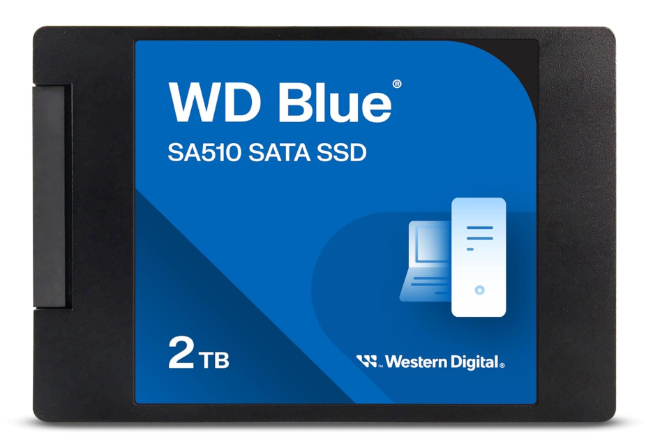 WD Blue SA510 SATA SSD 2TB – पुराने कंप्यूटर को दीजिए नई रफ्तार
