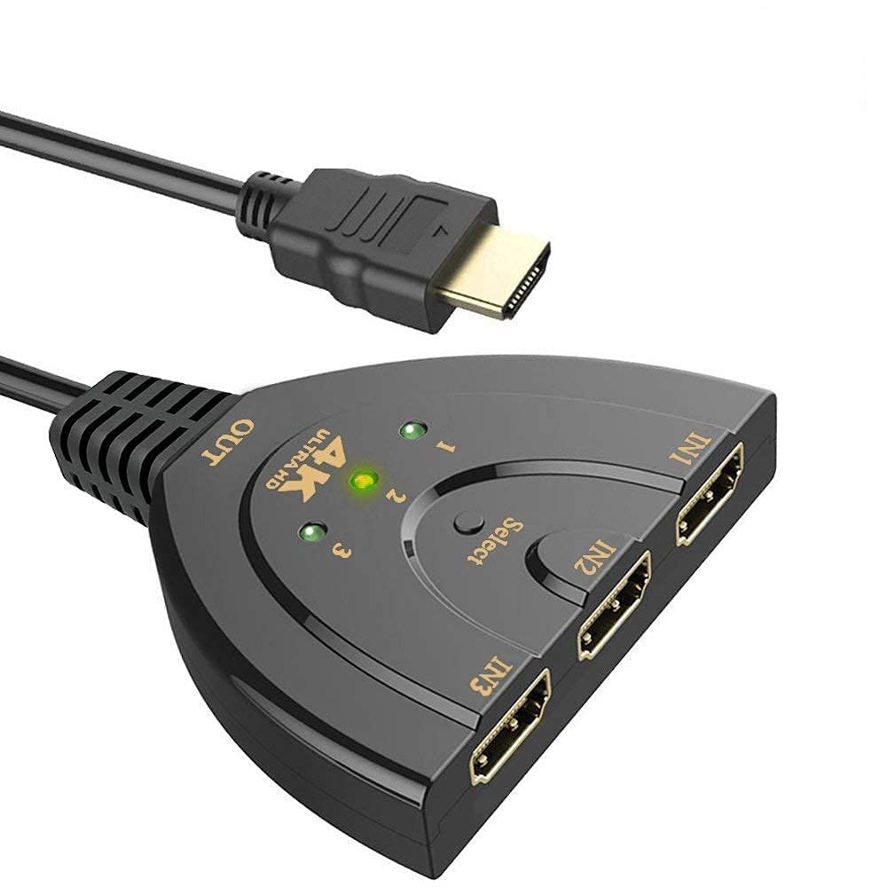 Sounce 3-Port HDMI Switch 4K